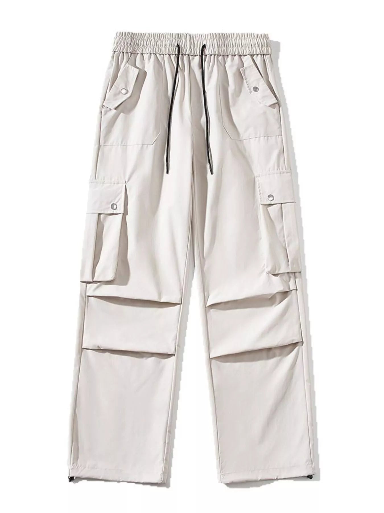 Men's Full Size Drawstring Loose Fit Cargo Pants Plus Size | Tampa Bay Discounts