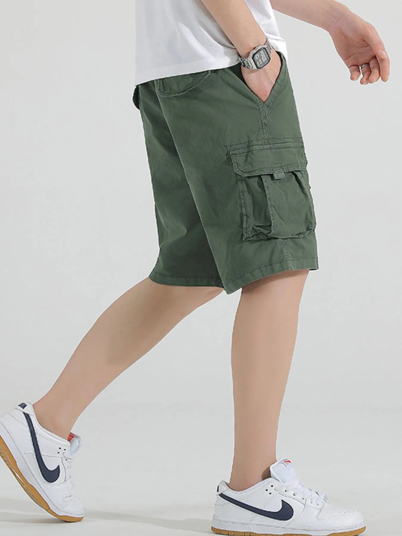 Men's Drawstring Cargo Shorts | Tampa Bay Discounts