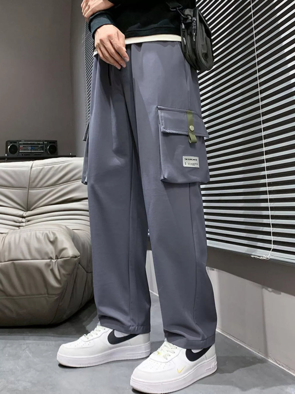Men's Plus Size Wide Leg Cargo Pants | Tampa Bay Discounts