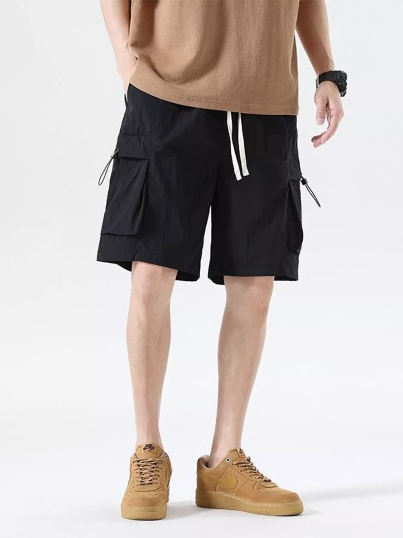 Men's Drawstring Cargo Shorts | Tampa Bay Discounts
