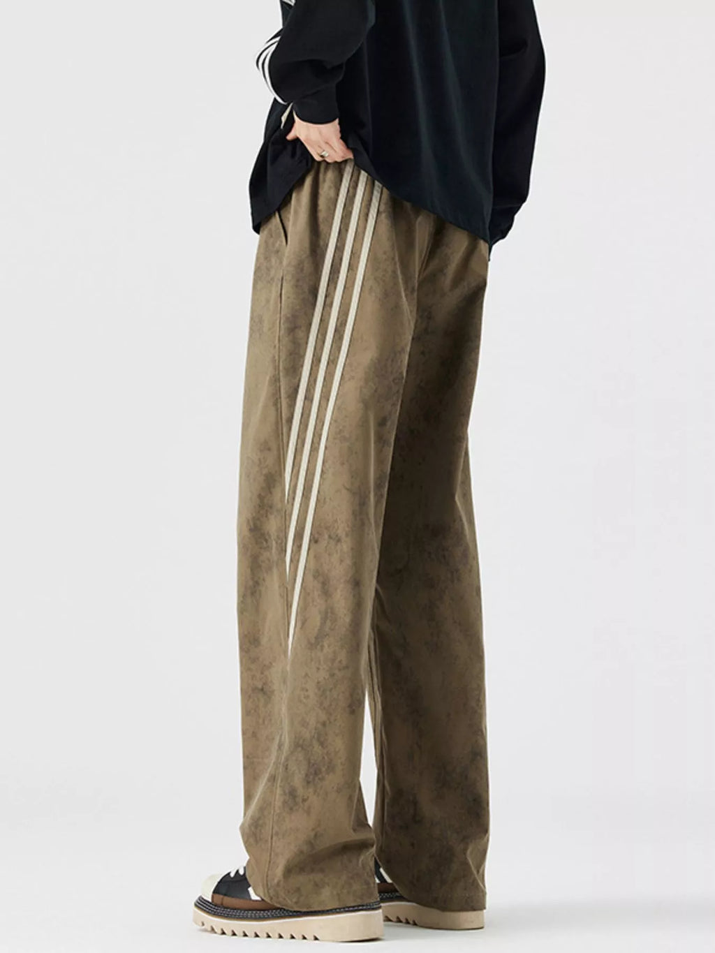 Men's Full Size Tie-Dye Wide-Leg Casual Pants Plus Size | Tampa Bay Discounts