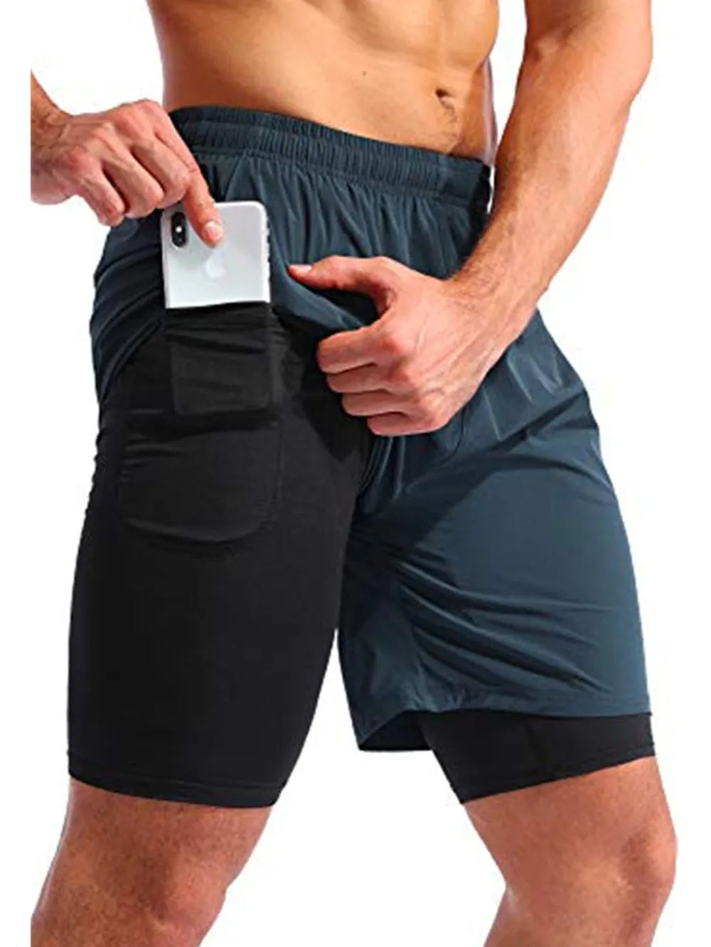Men's Elastic Waist Active Shorts | Tampa Bay Discounts