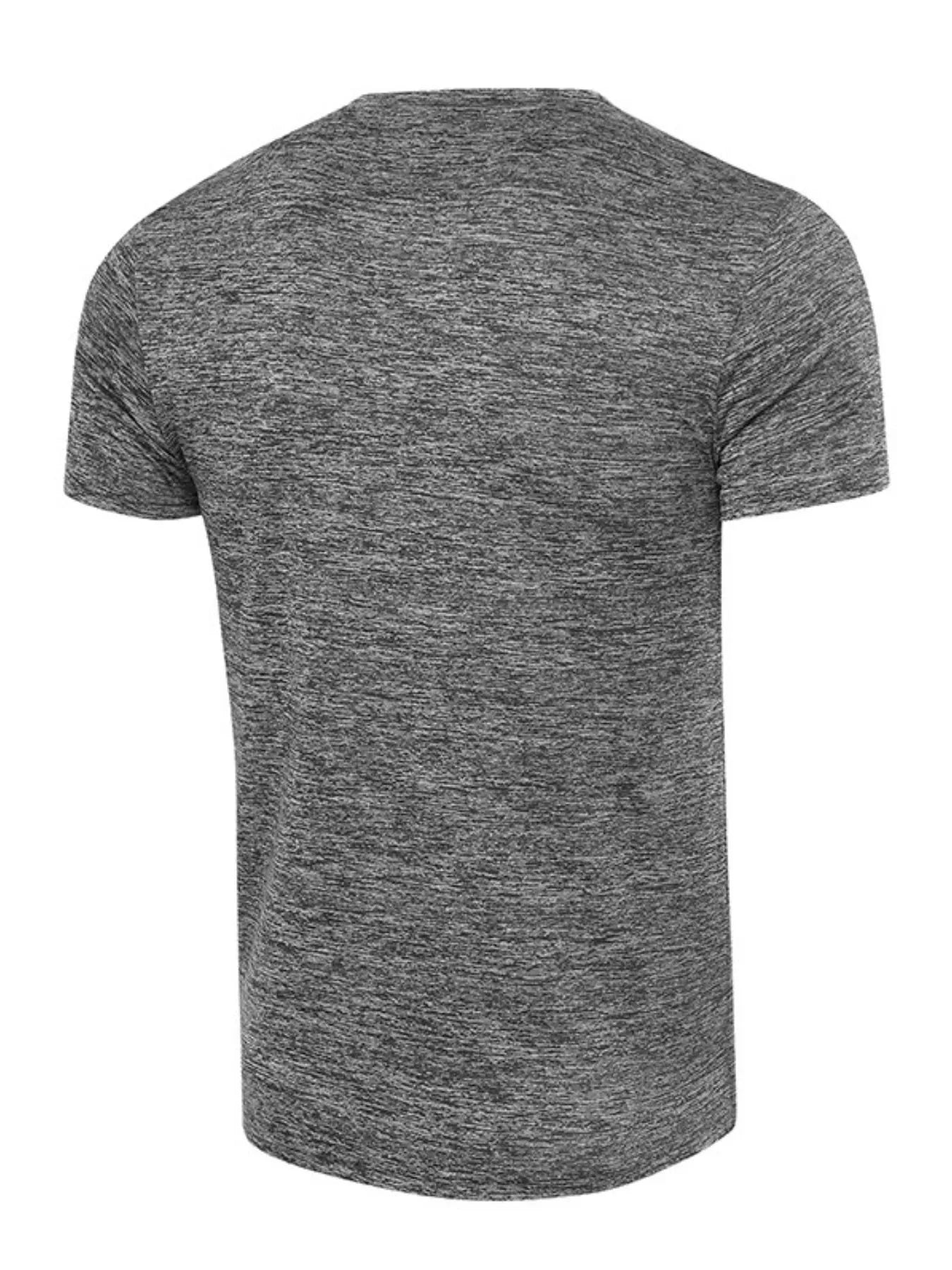 Men's Heathered Casual Round Neck T-Shirt | Tampa Bay Discounts