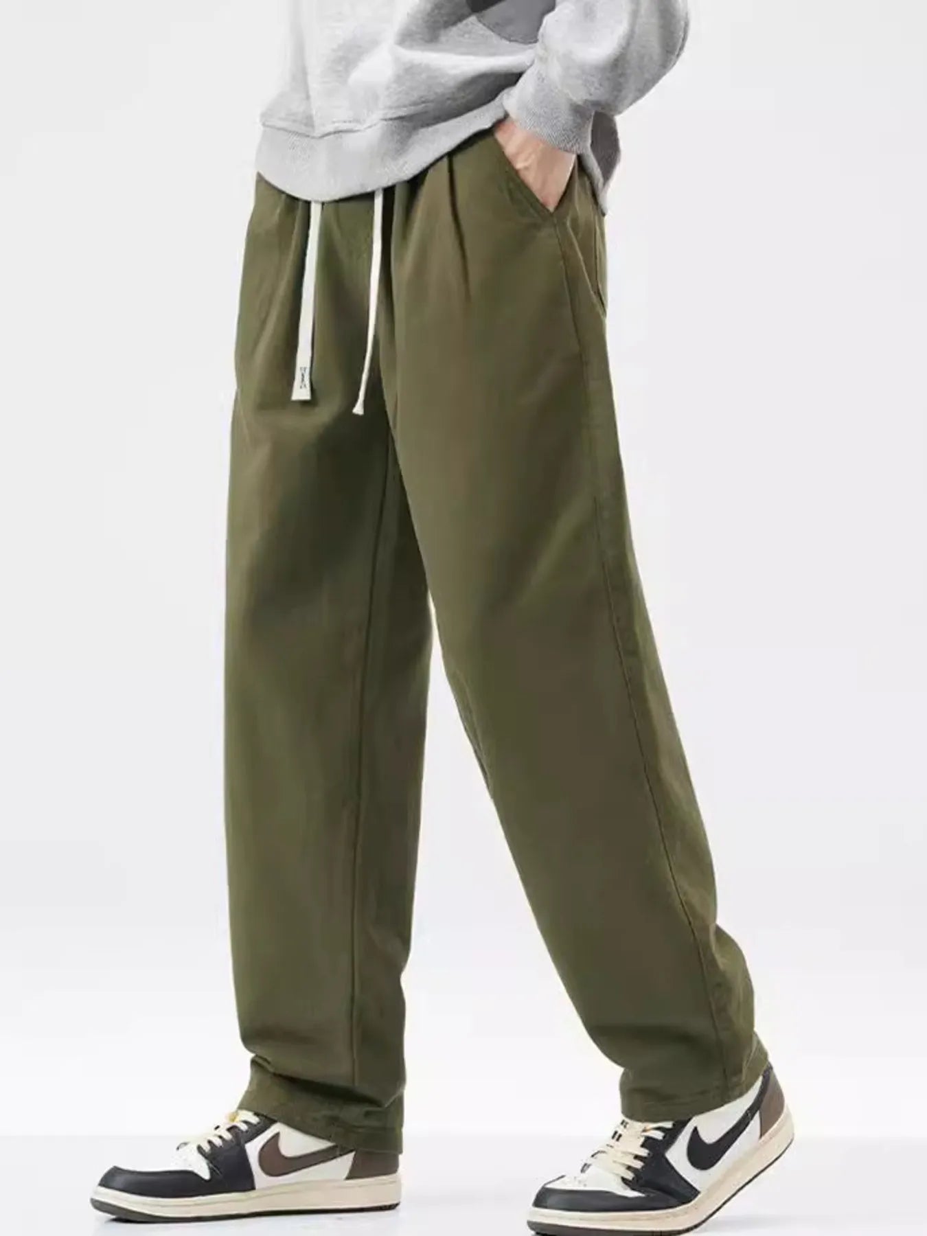 Men's Full Size Casual Drawstring Pants Plus Size | Tampa Bay Discounts