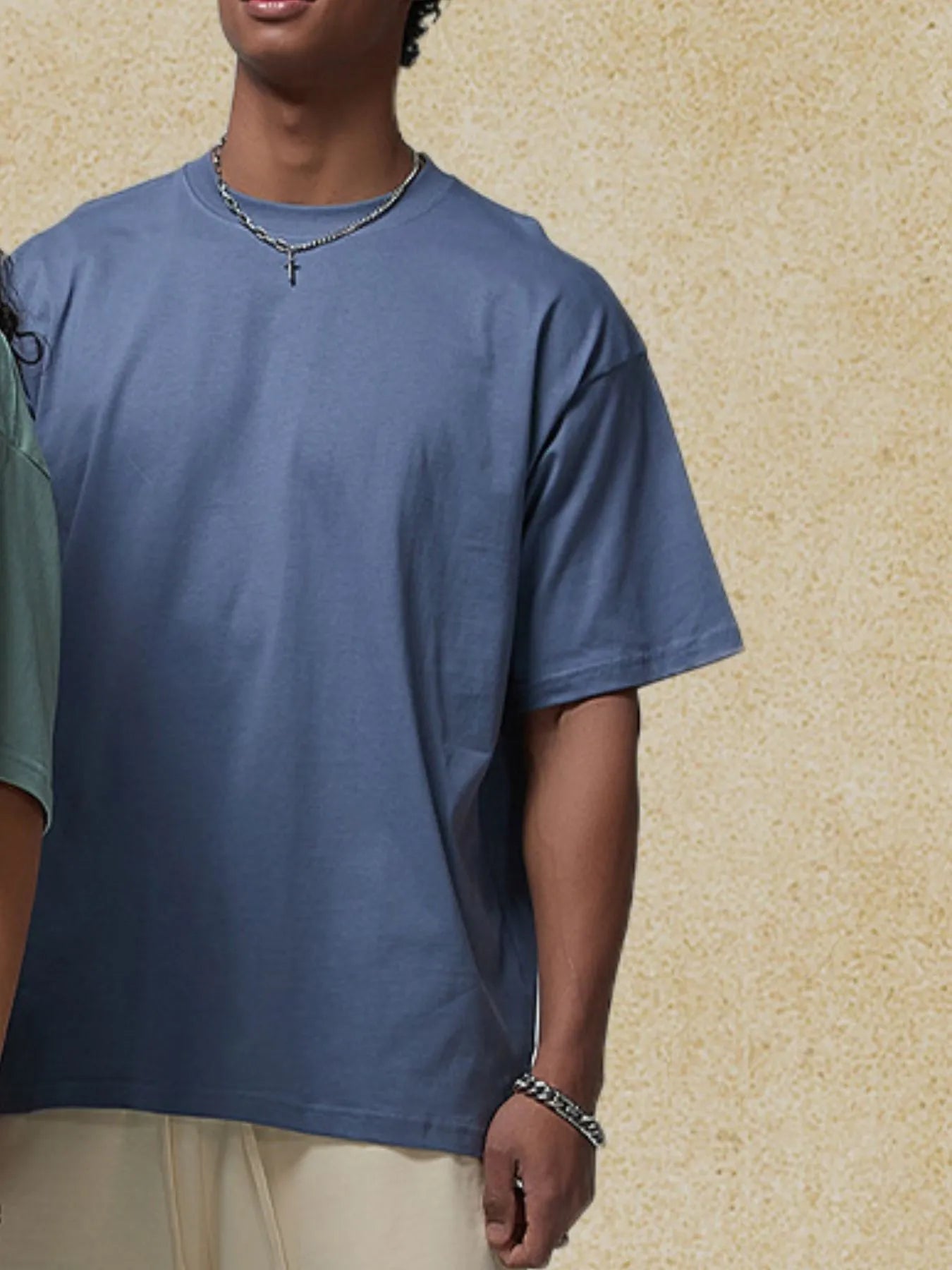 Men's Oversized Round Neck T-Shirt | Tampa Bay Discounts