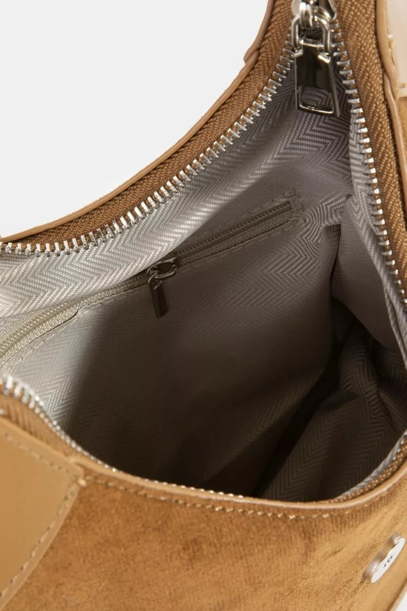 fame-leather-accent-suede-crescent-shoulder-bag 3