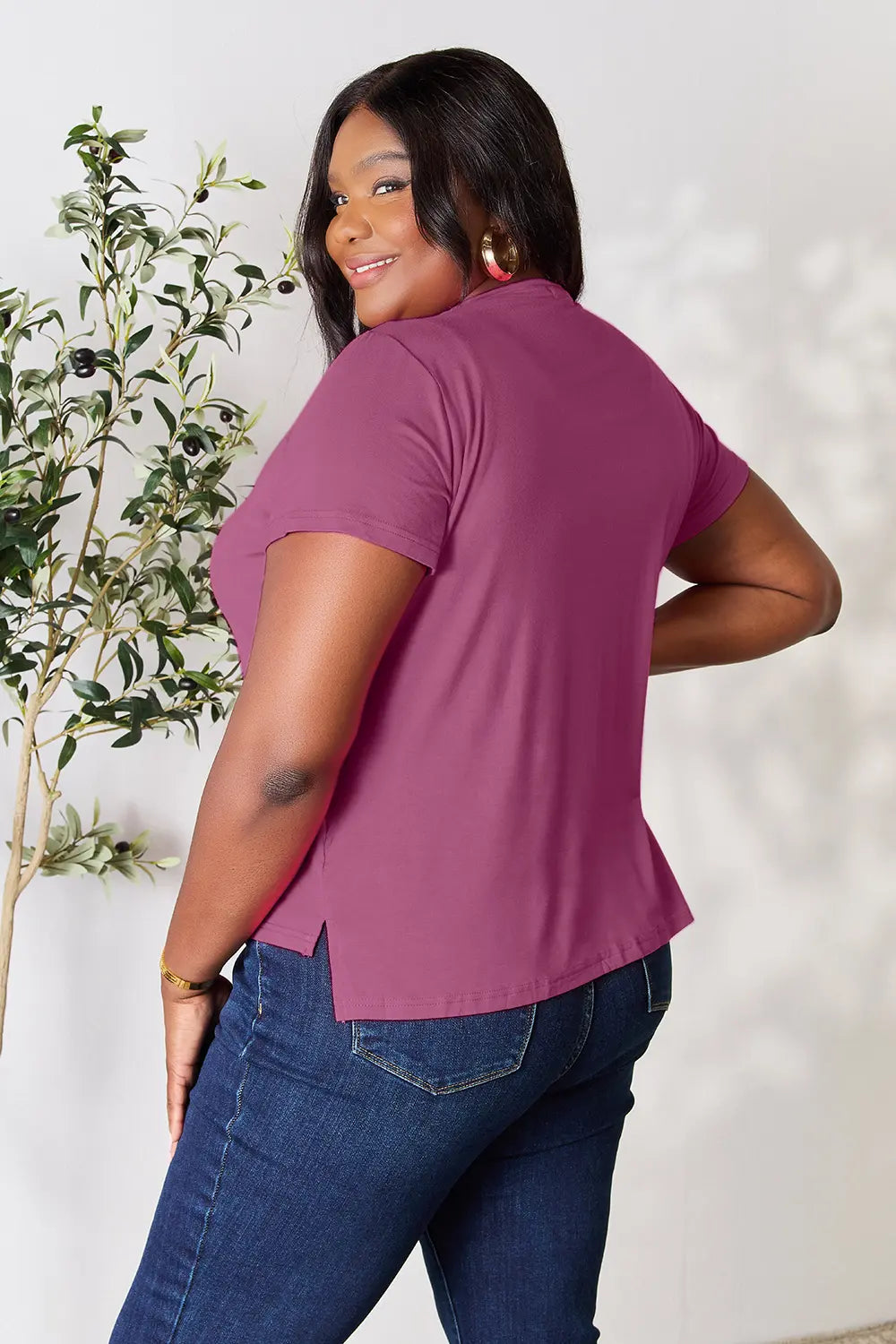 basic-bae-full-size-round-neck-short-sleeve-t-shirt-plus-size image 17