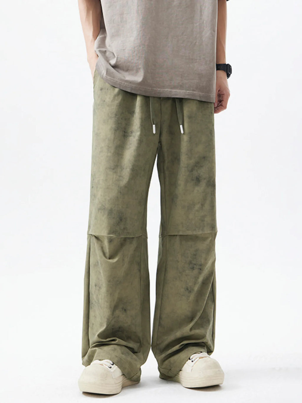Men's Drawstring Wide Leg Pants | Tampa Bay Discounts