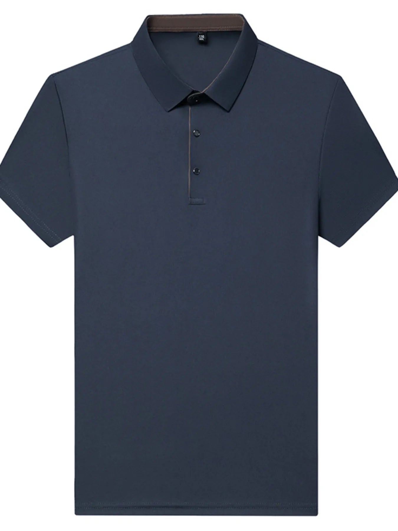 Men's Plus Size Button Detail Short Sleeve Polo | Tampa Bay Discounts