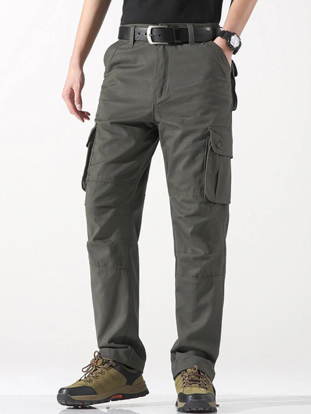 Men's Wide Leg Cargo Pants | Tampa Bay Discounts