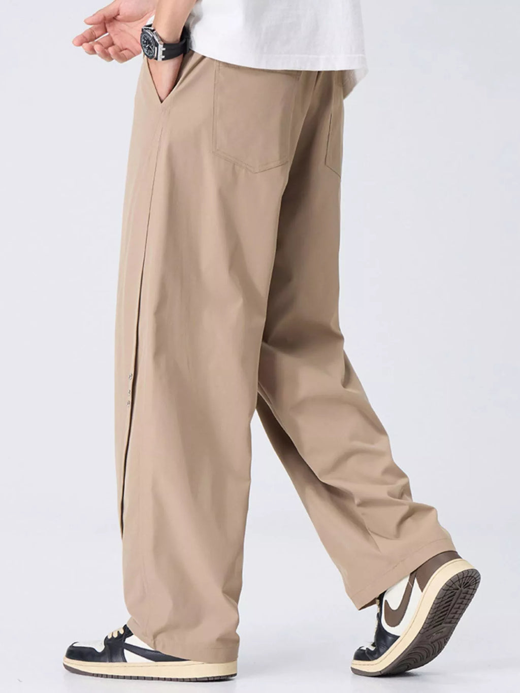 Men's Plus Size Drawstring Wide Leg Pants | Tampa Bay Discounts