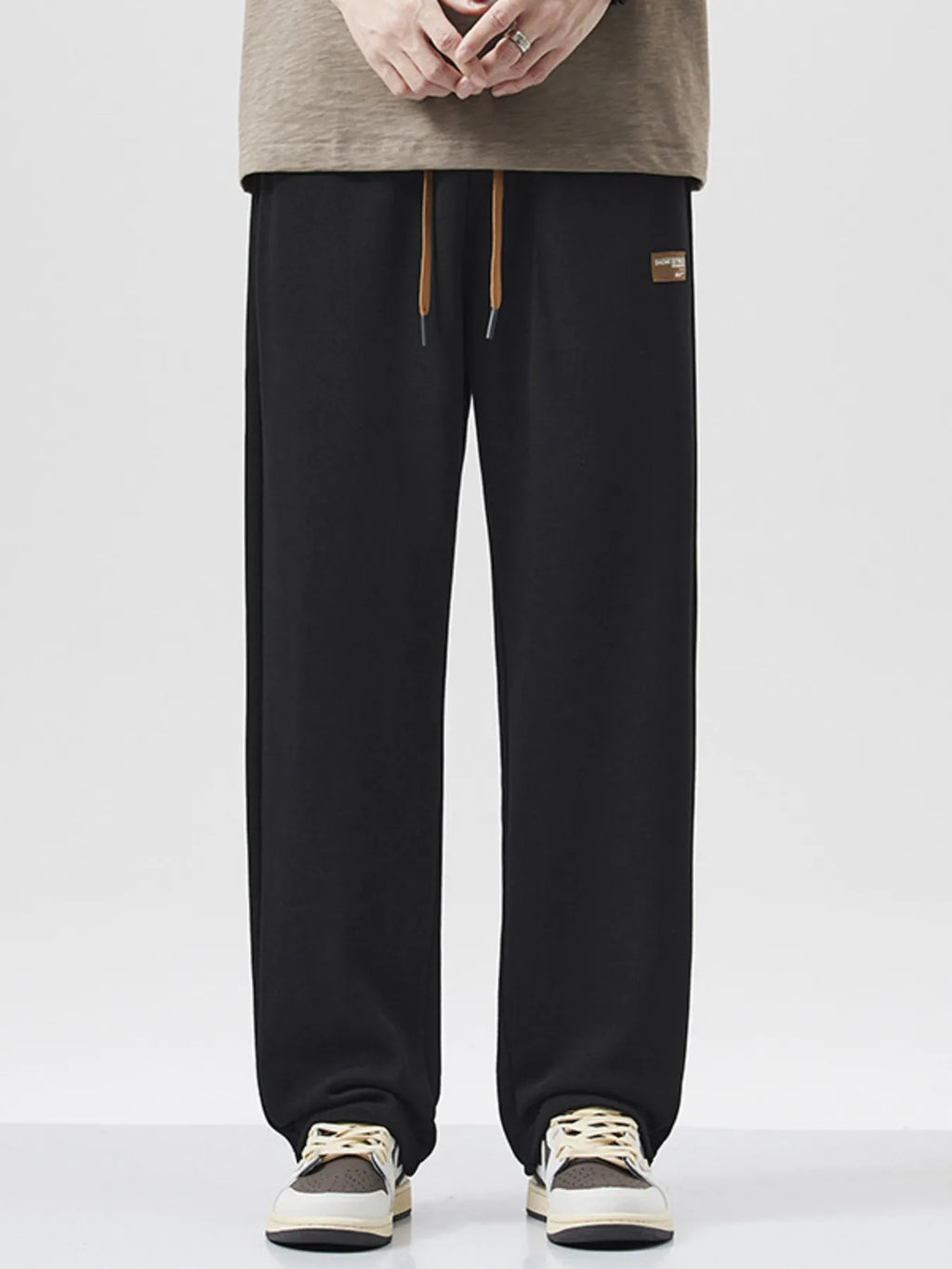Men's Full Size Drawstring Wide Leg Pants Plus Size | Tampa Bay Discounts
