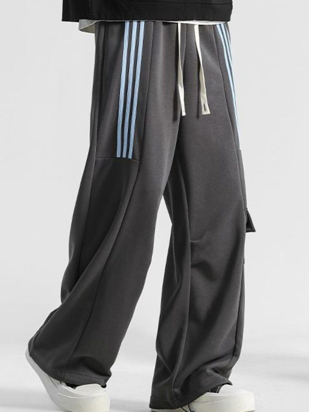 Men's Plus Size Striped Loose-Fit Casual Pants | Tampa Bay Discounts