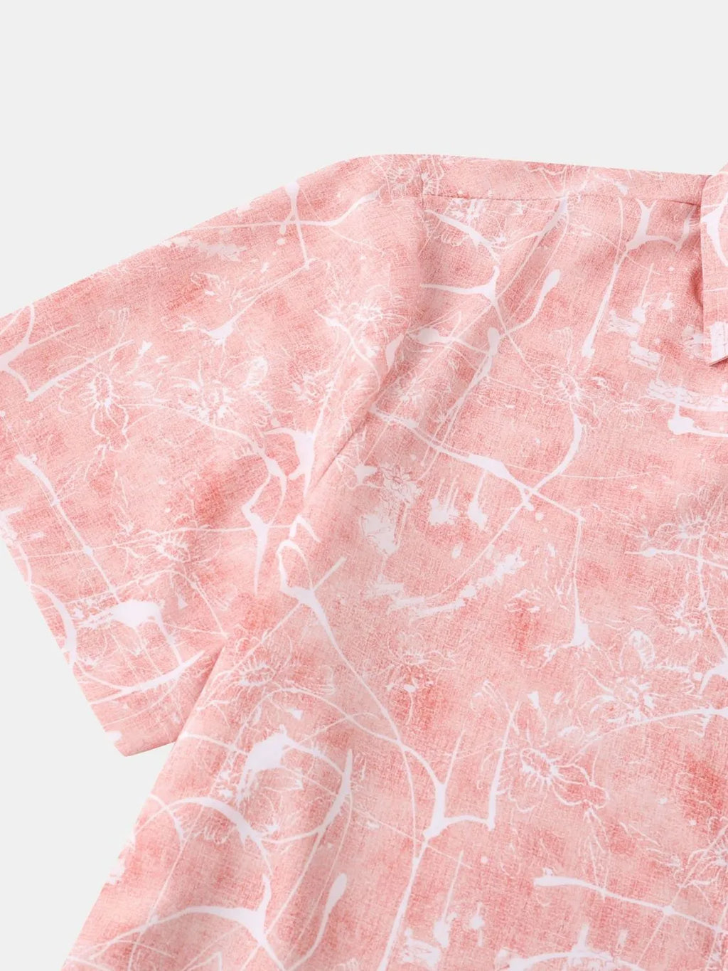 Men's Printed Short Sleeve Button Down Shirt | Tampa Bay Discounts