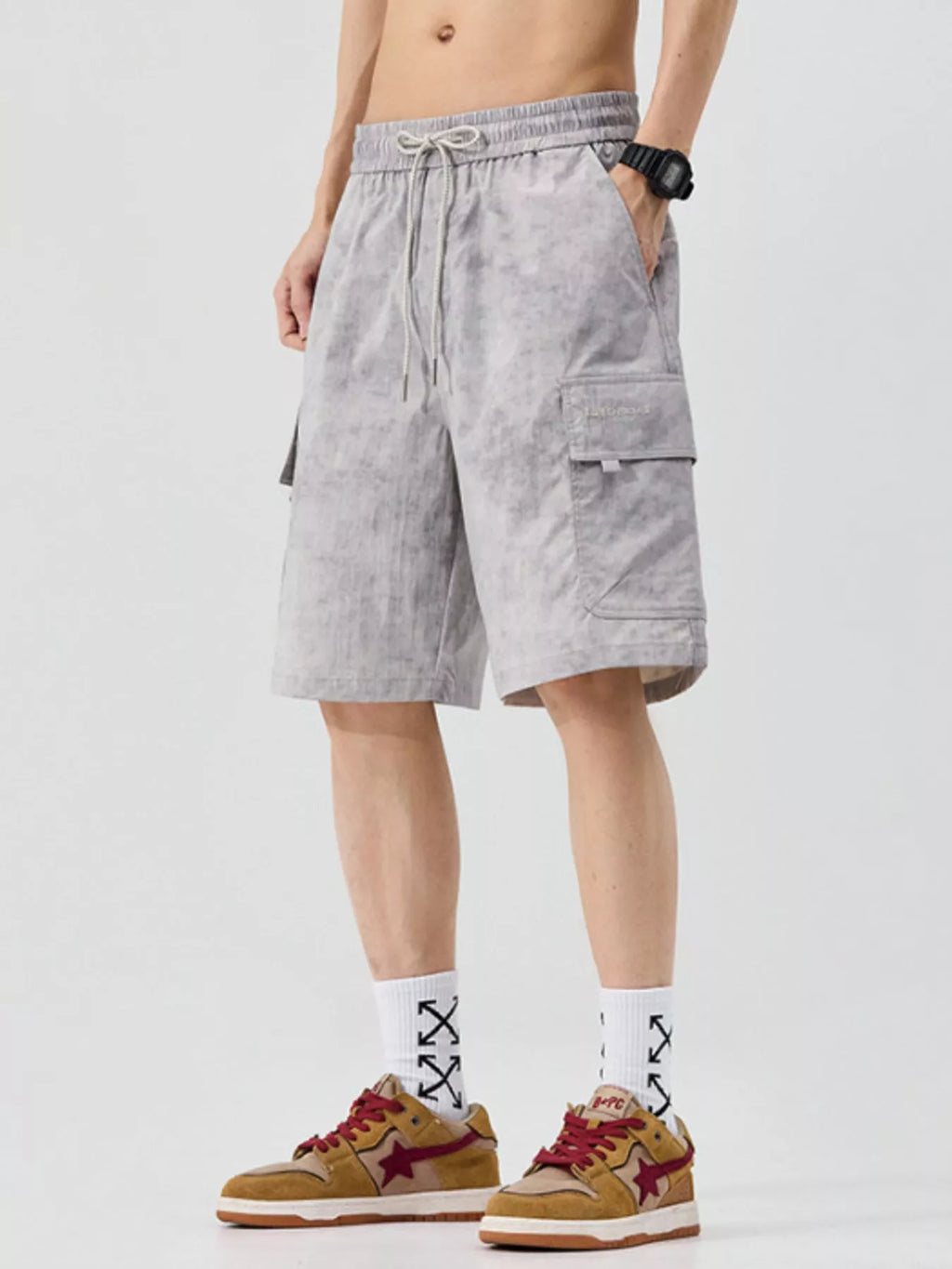Men's Plus Size Loose Fit Cargo Shorts | Tampa Bay Discounts