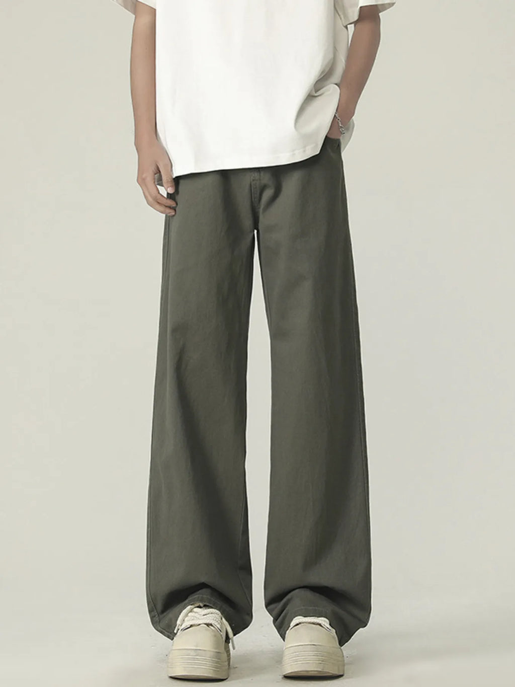 Men's Plus Size Loose Fit Wide Leg Pants | Tampa Bay Discounts
