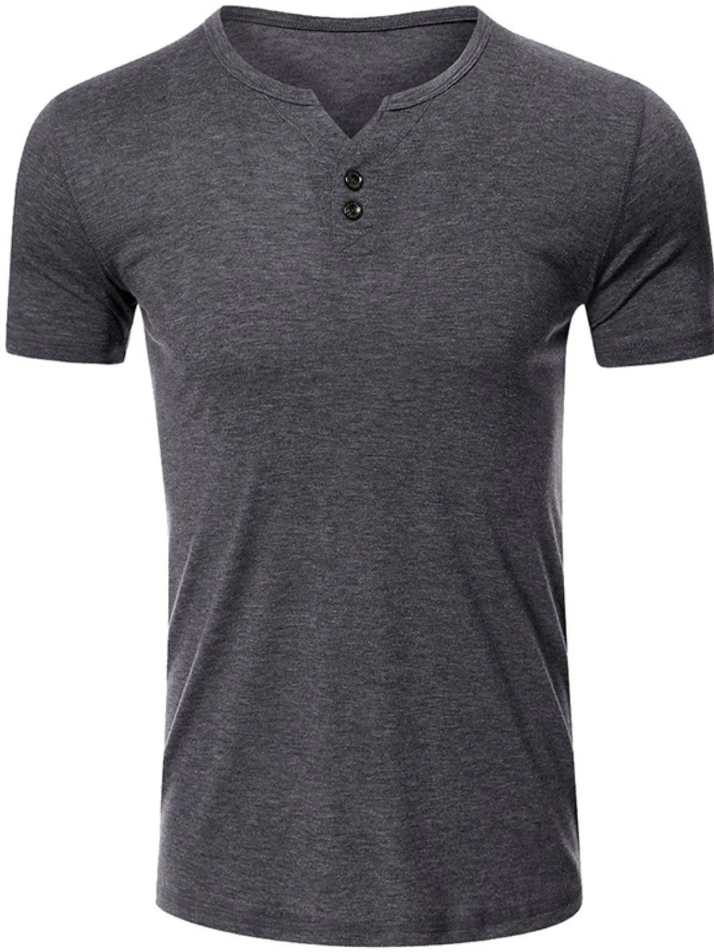 Men's Henley Short Sleeve Polo Top | Tampa Bay Discounts