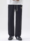 Men's Full Size Side Striped Wide Leg Casual Pants Plus Size | Tampa Bay Discounts