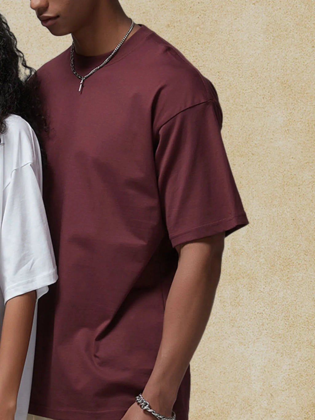 Men's Oversized Round Neck T-Shirt | Tampa Bay Discounts