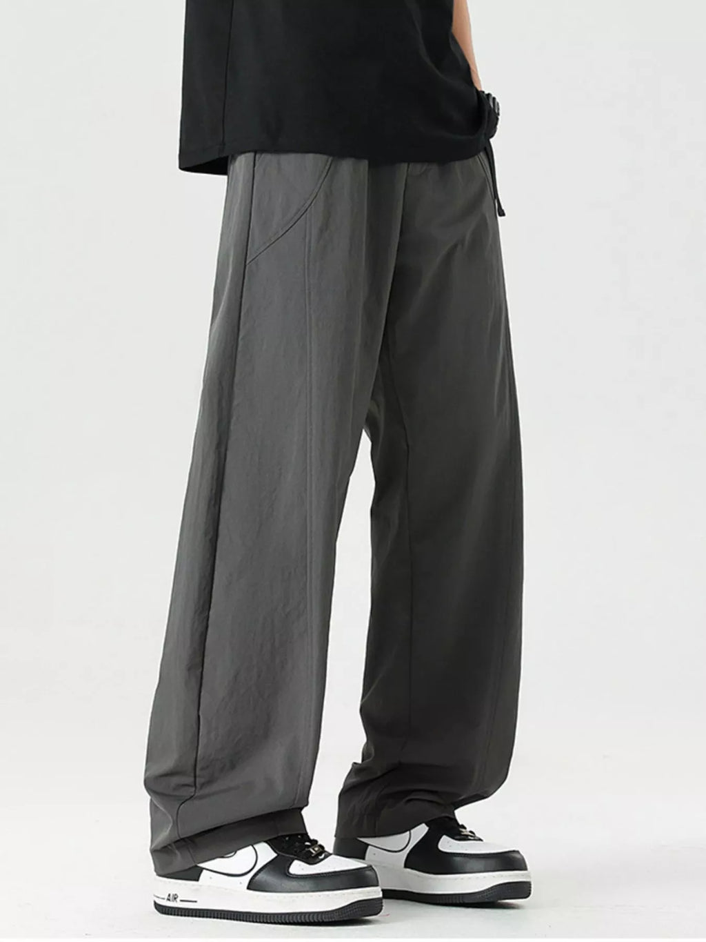 Men's Plus Size Lightweight Wide Leg Pants | Tampa Bay Discounts
