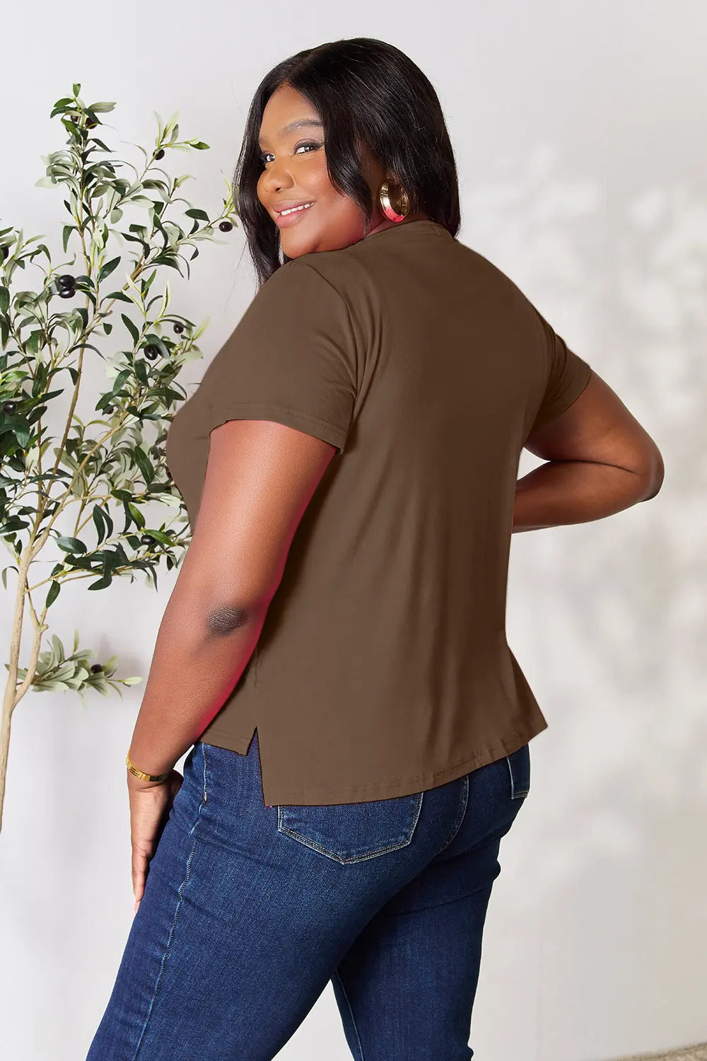 basic-bae-full-size-round-neck-short-sleeve-t-shirt-plus-size image 12