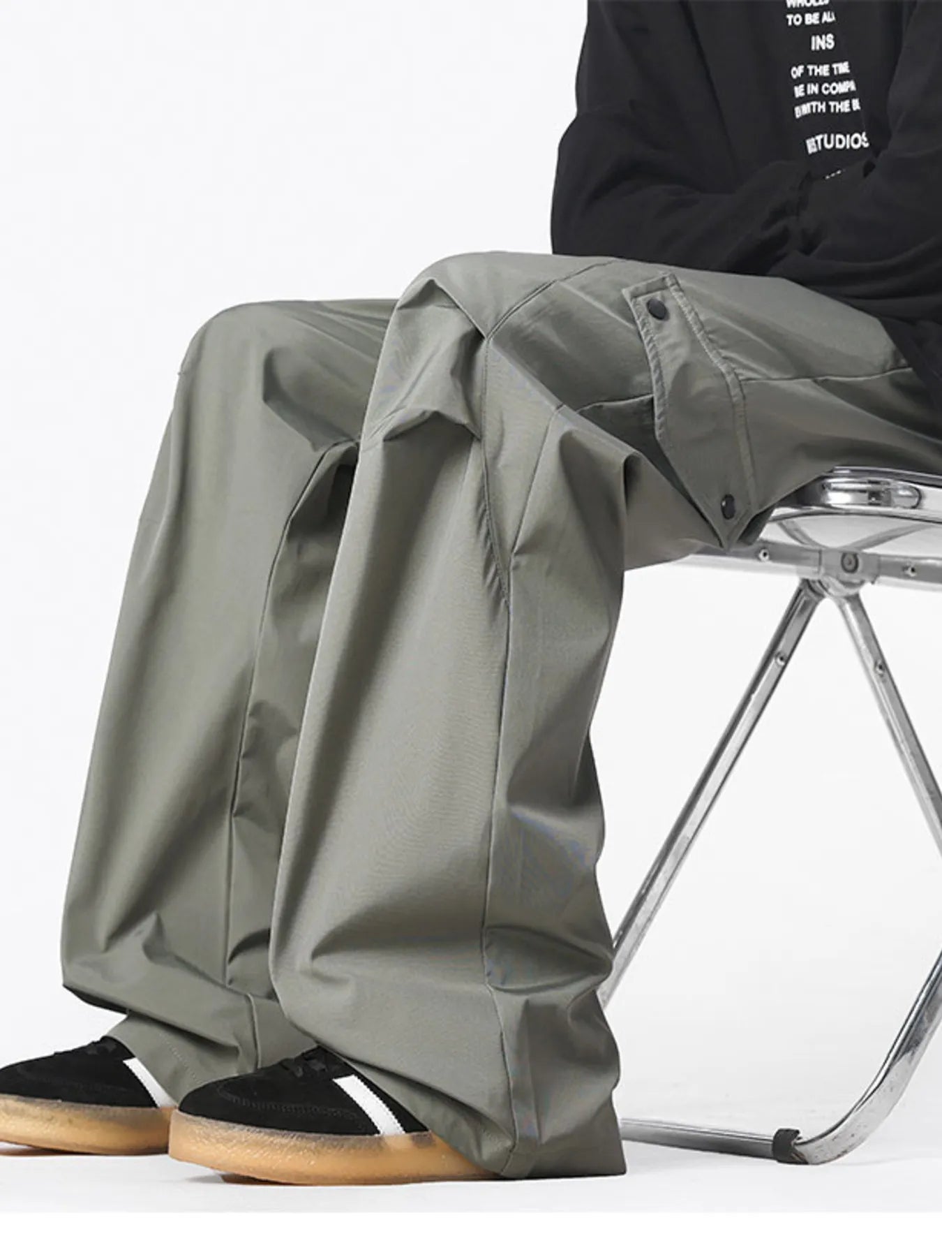 Men's Plus Size Drawstring Wide Leg Cargo Pants | Tampa Bay Discounts