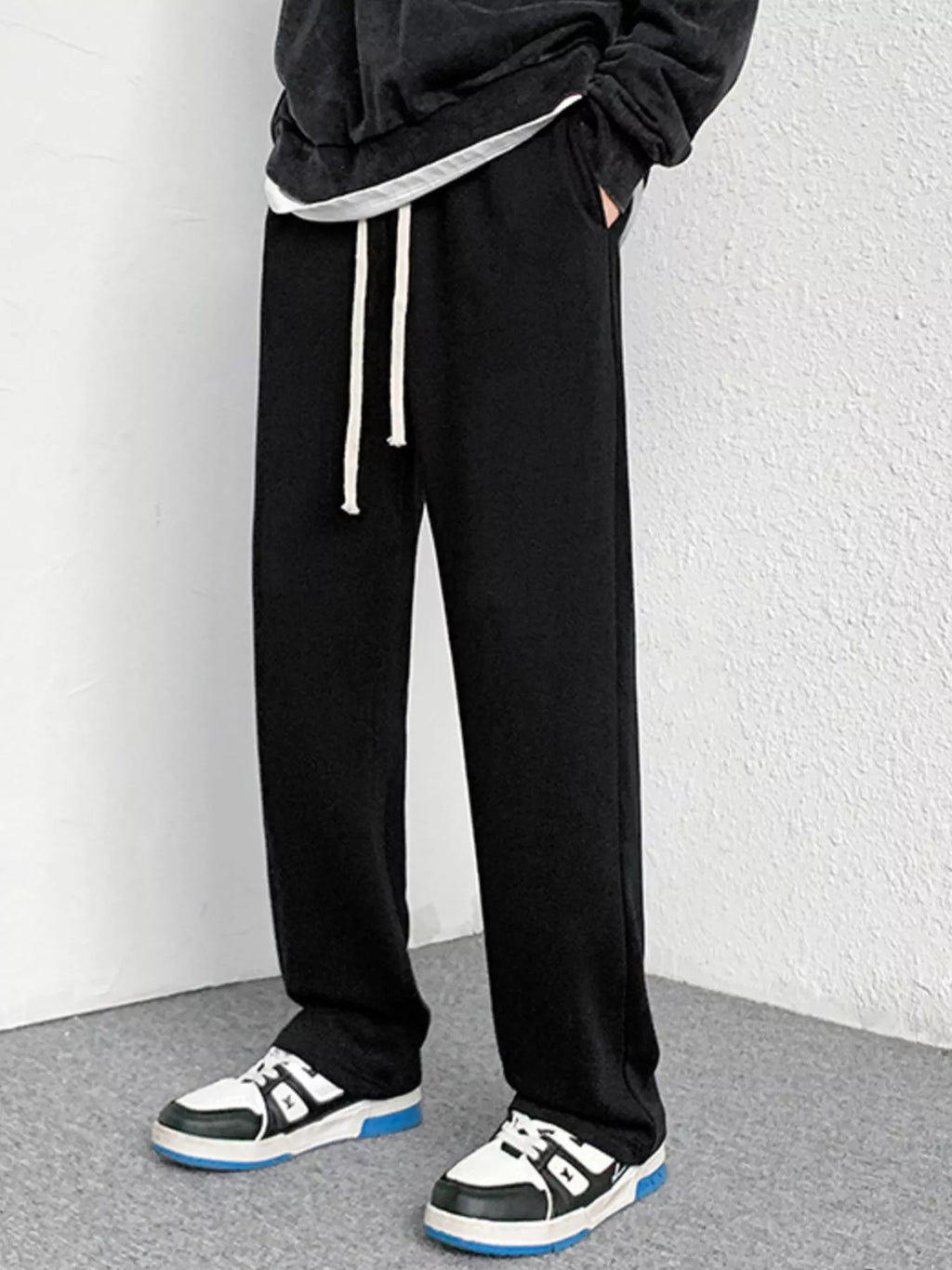 Men's Drawstring Wide Leg Pants | Tampa Bay Discounts