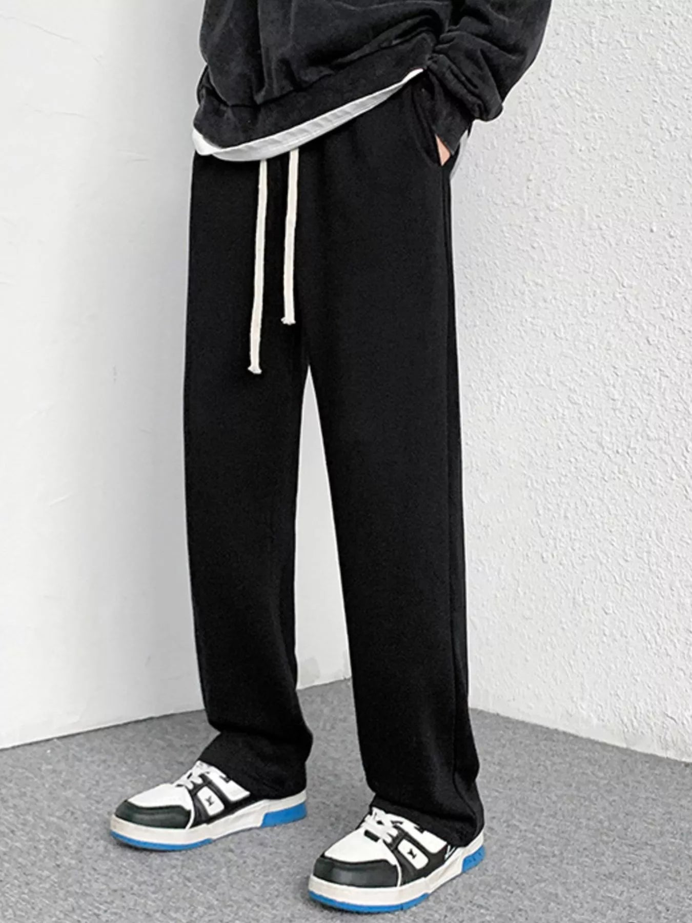 Men's Drawstring Wide Leg Pants | Tampa Bay Discounts