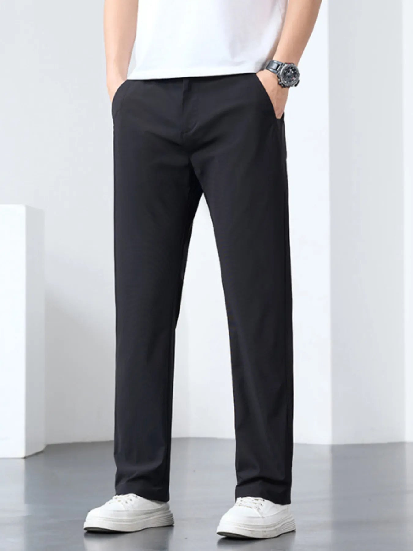 Men's Casual Straight-Leg Pants | Tampa Bay Discounts
