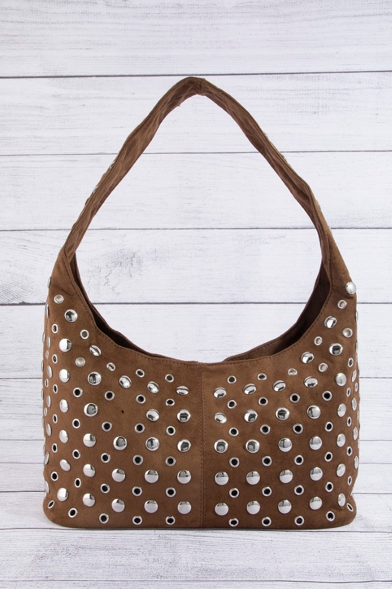 fame-multi-rivet-studded-shoulder-bag 6