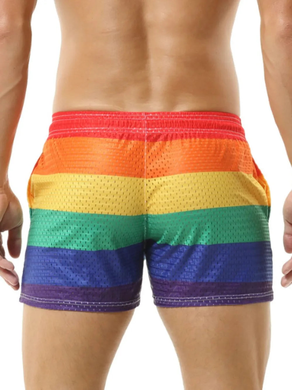 Men's Color Block Drawstring Shorts | Tampa Bay Discounts