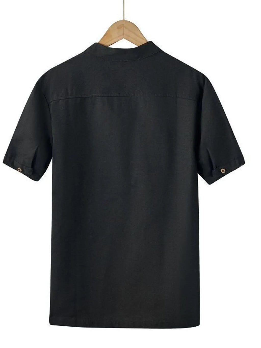 Men's Plus Size Button Detail Short Sleeve Blouse | Tampa Bay Discounts