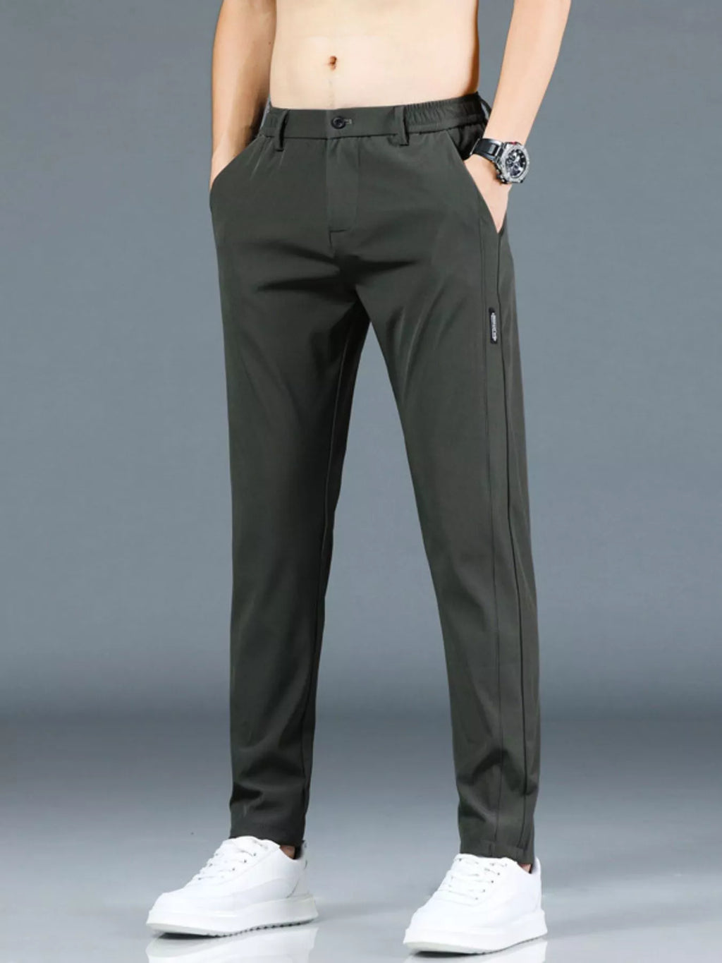 Men's Slim Fit Casual Pants | Tampa Bay Discounts