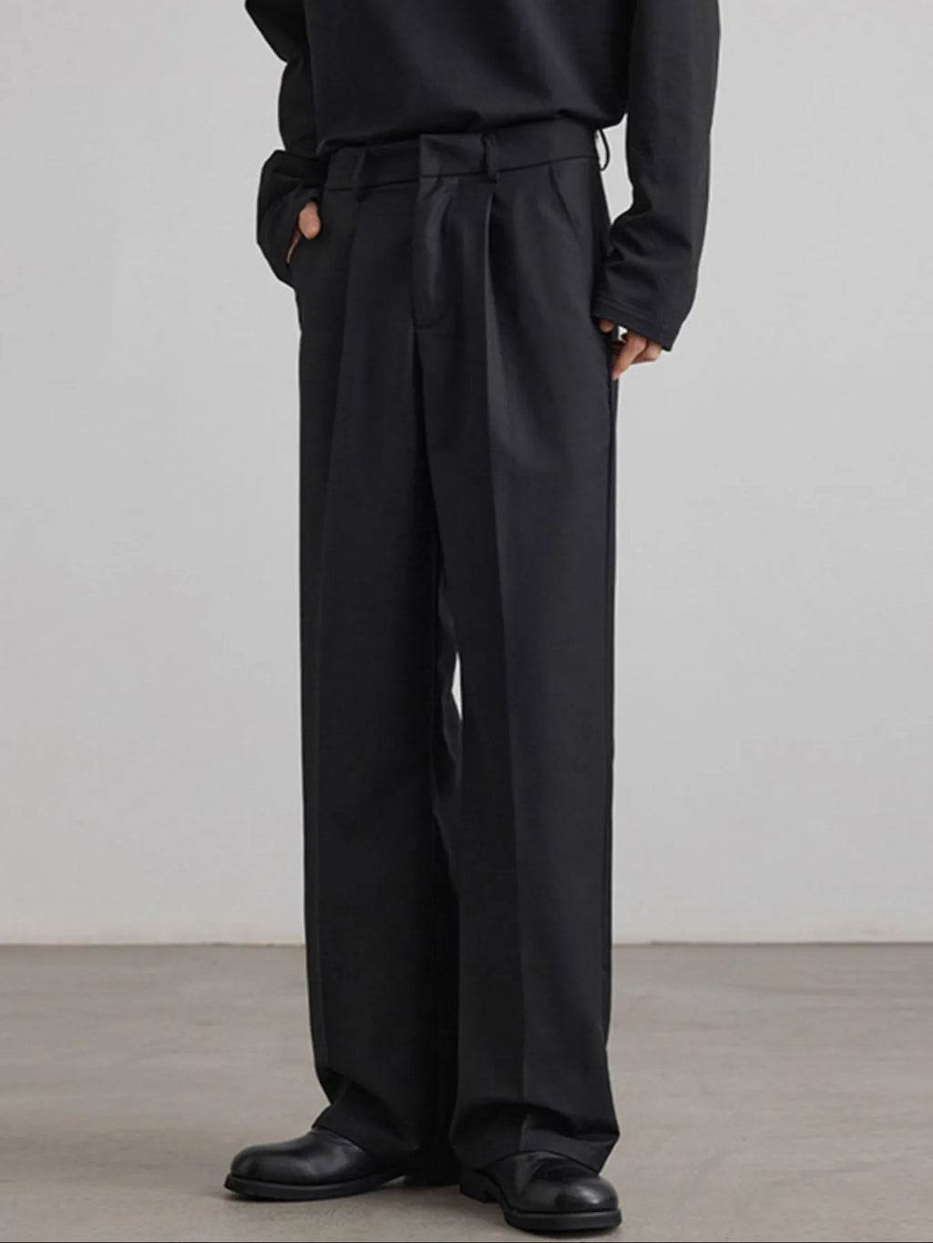 Men's Wide Leg Pleated Flowy Drape Pants | Tampa Bay Discounts