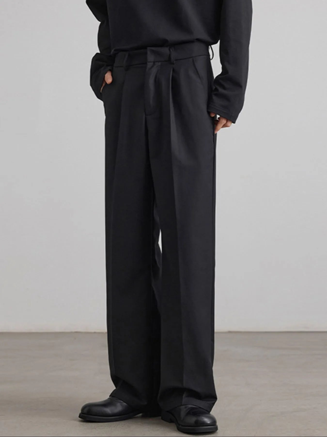 Men's Wide Leg Pleated Flowy Drape Pants | Tampa Bay Discounts