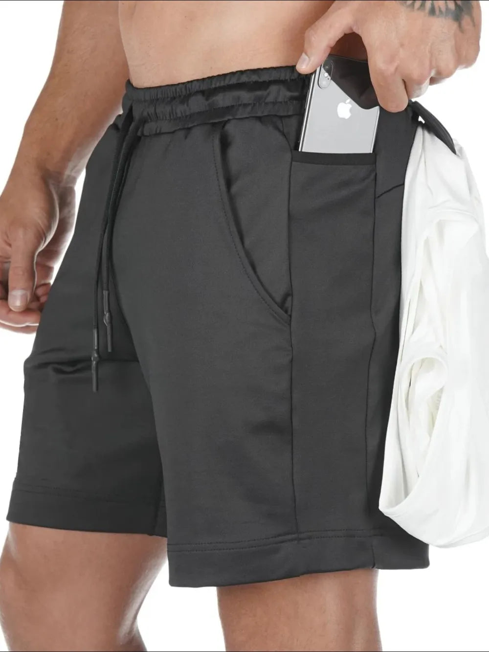 Men's Drawstring Active Shorts with Pockets | Tampa Bay Discounts