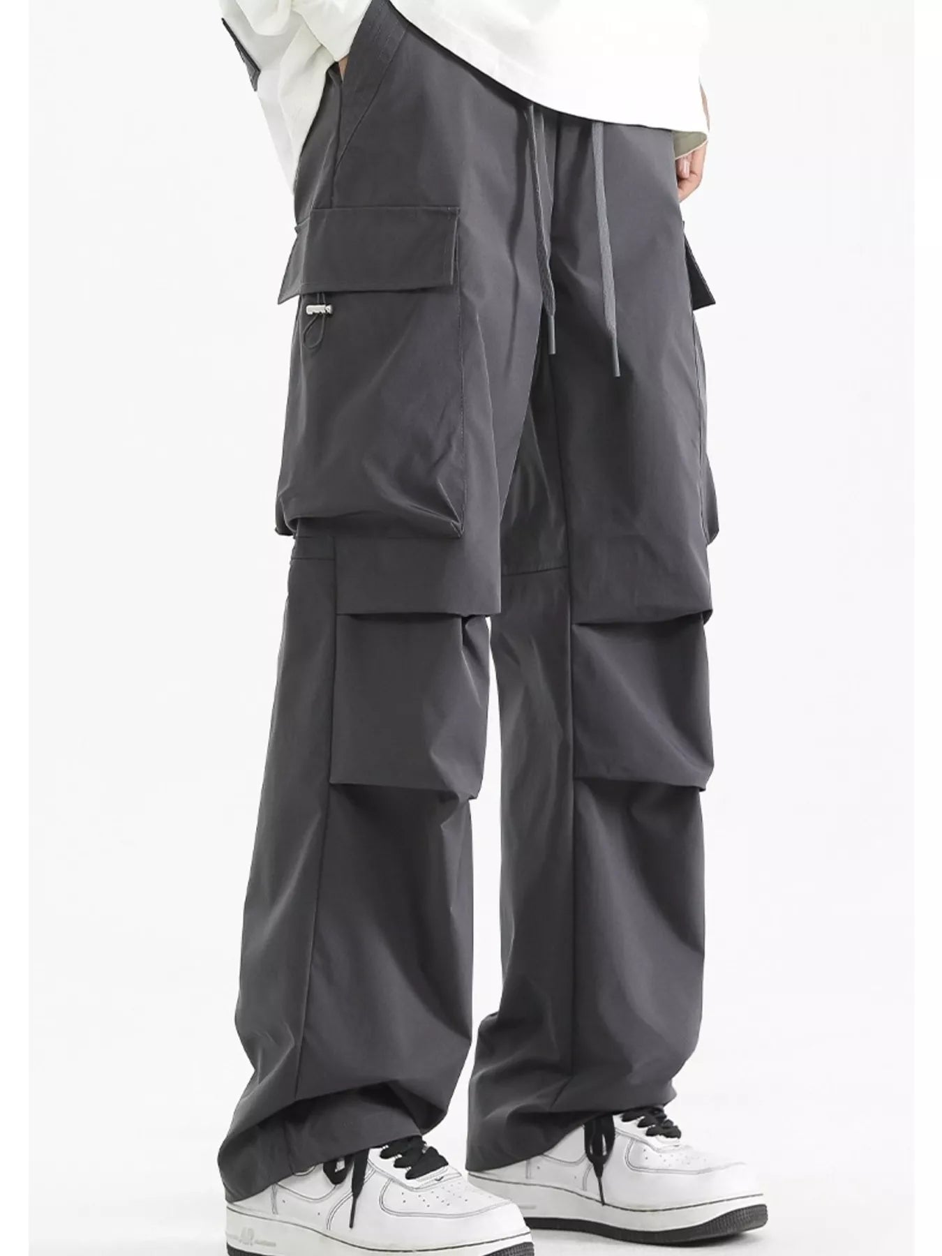Men's Plus Size Multi-Pocket Cargo Waterproof Pants | Tampa Bay Discounts