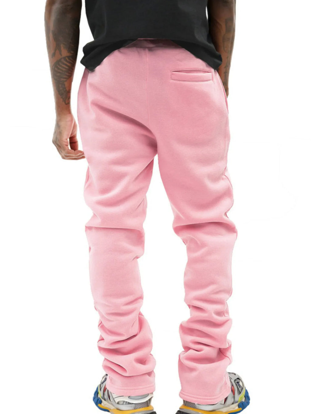 Men's Full Size Drawstring Casual Pants Plus Size | Tampa Bay Discounts