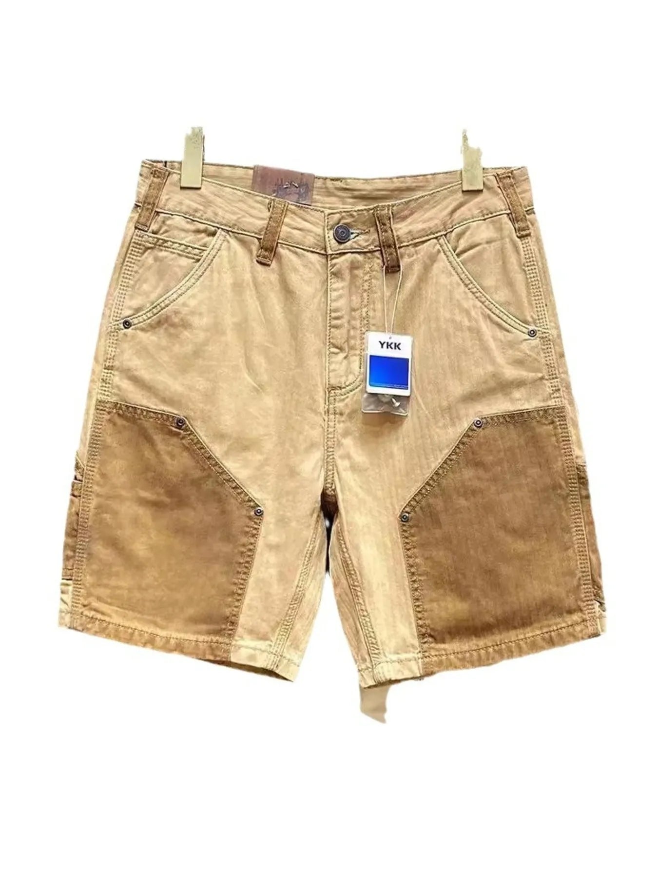 Men's Two-Tone Contrast Panel Casual Shorts | Tampa Bay Discounts