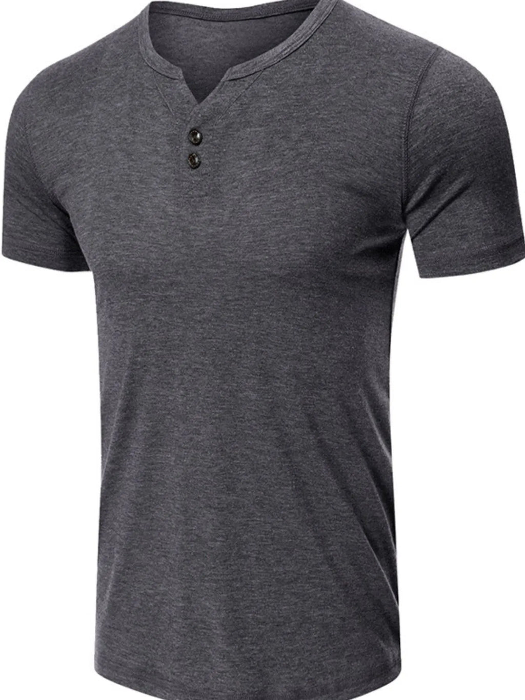Men's Henley Short Sleeve Polo Top | Tampa Bay Discounts