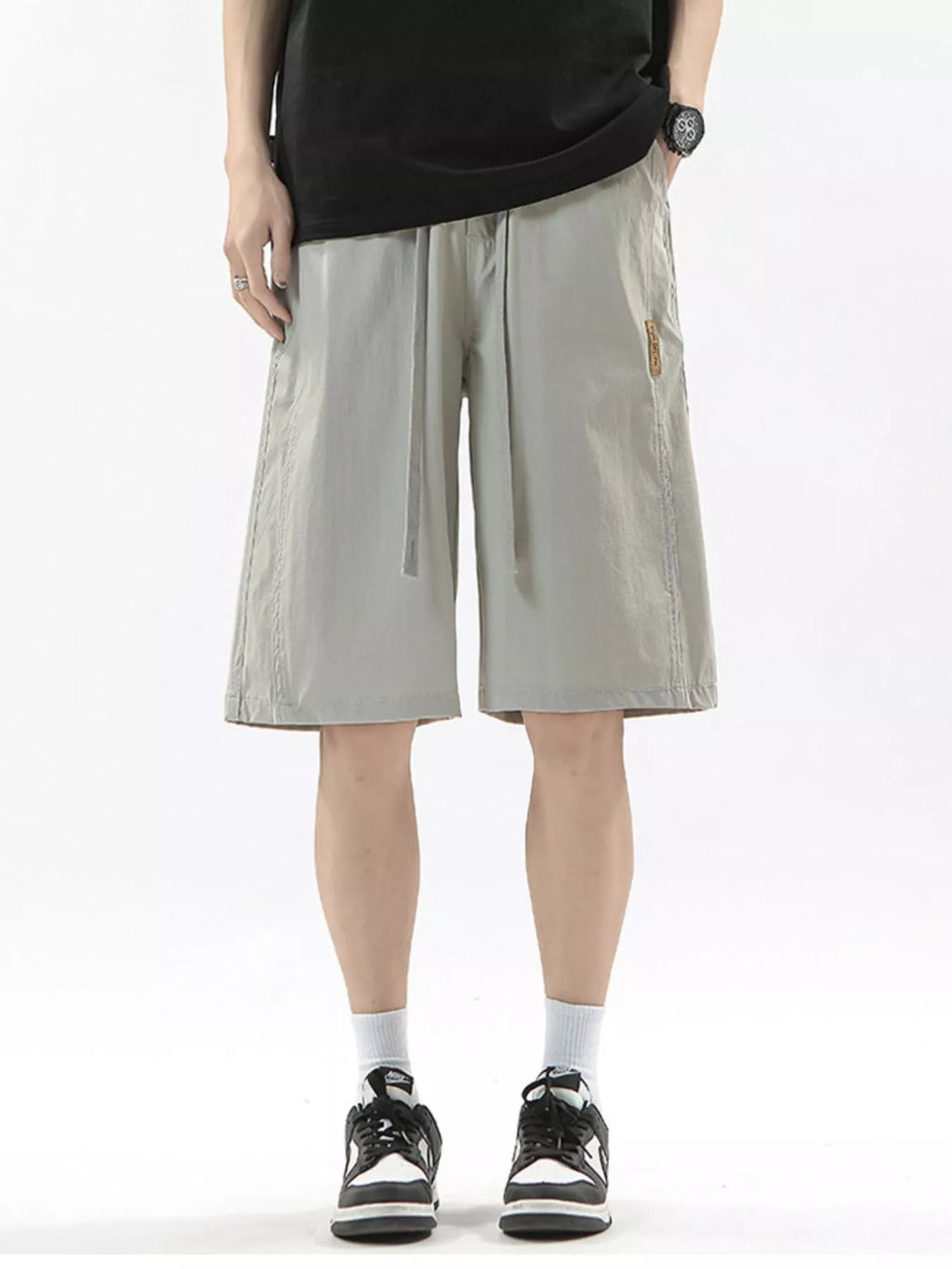 Men's Full Size Drawstring Casual Loose-Fit Pants Plus Size | Tampa Bay Discounts
