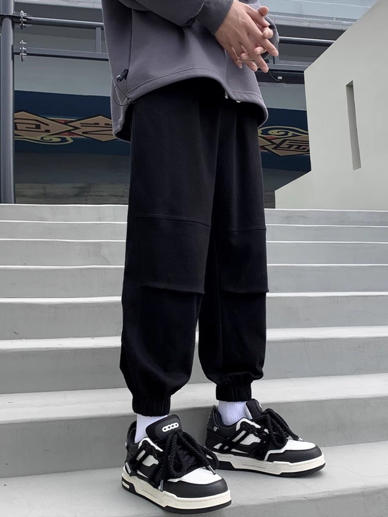 Men's Plus Size Drawstring Joggers with Pockets | Tampa Bay Discounts