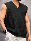 Men's V-Neck Knit Sweater Vest | Tampa Bay Discounts