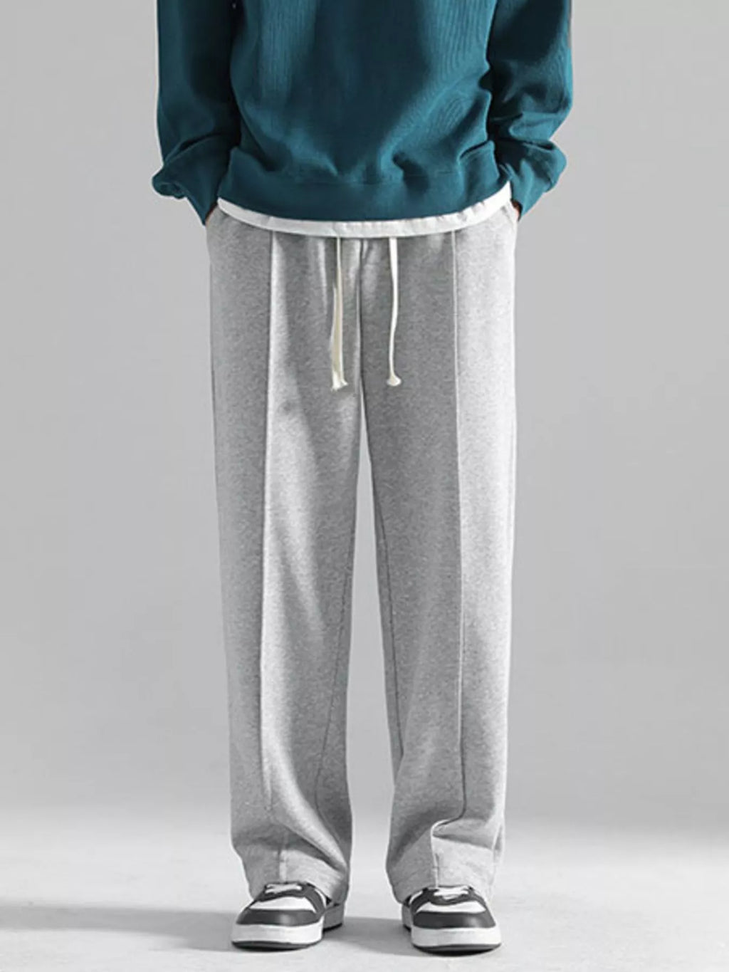 Men's Plus Size Casual Wide Leg Drawstring Pants | Tampa Bay Discounts