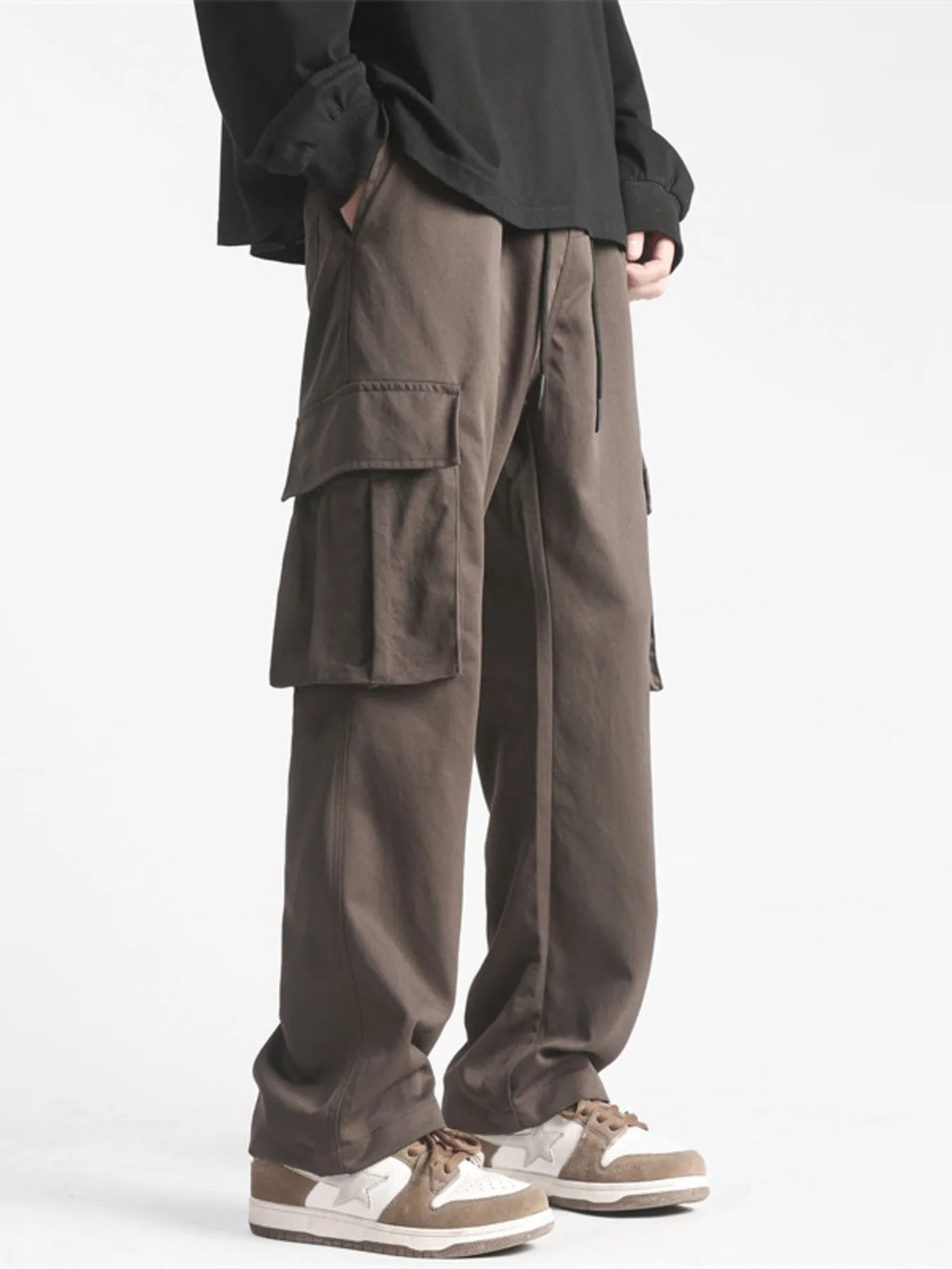 Men's Full Size Wide Leg Cargo Jeans Plus Size | Tampa Bay Discounts