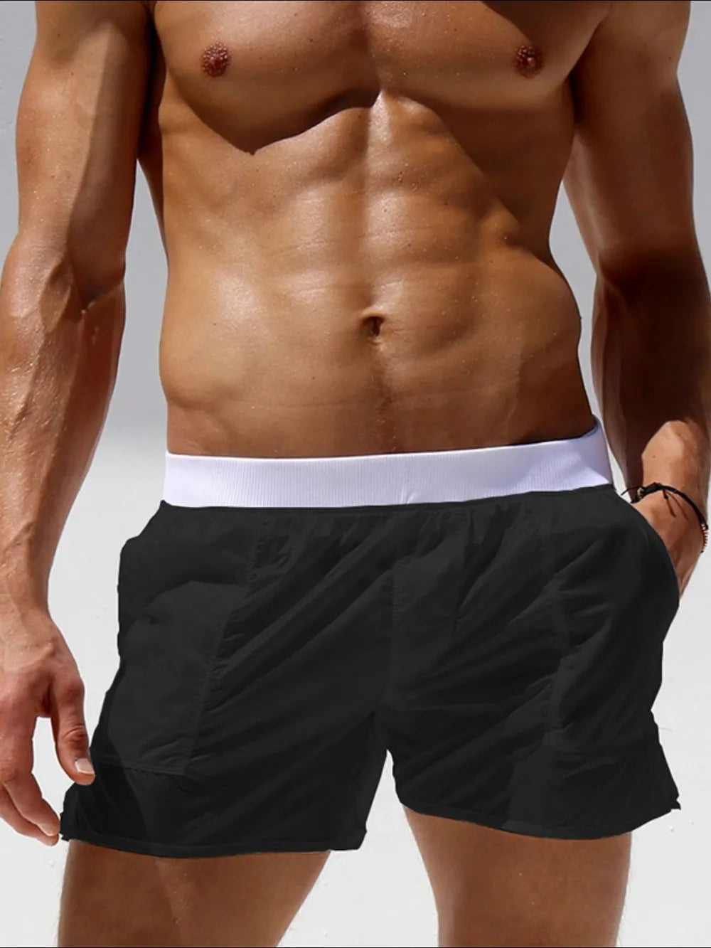 Men's Elastic Waist Shorts | Tampa Bay Discounts