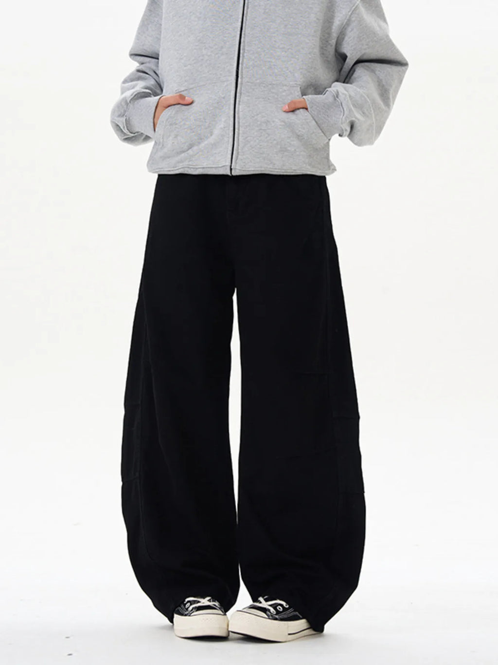 Men's Washed Wide Leg Curved Cargo Jeans | Tampa Bay Discounts