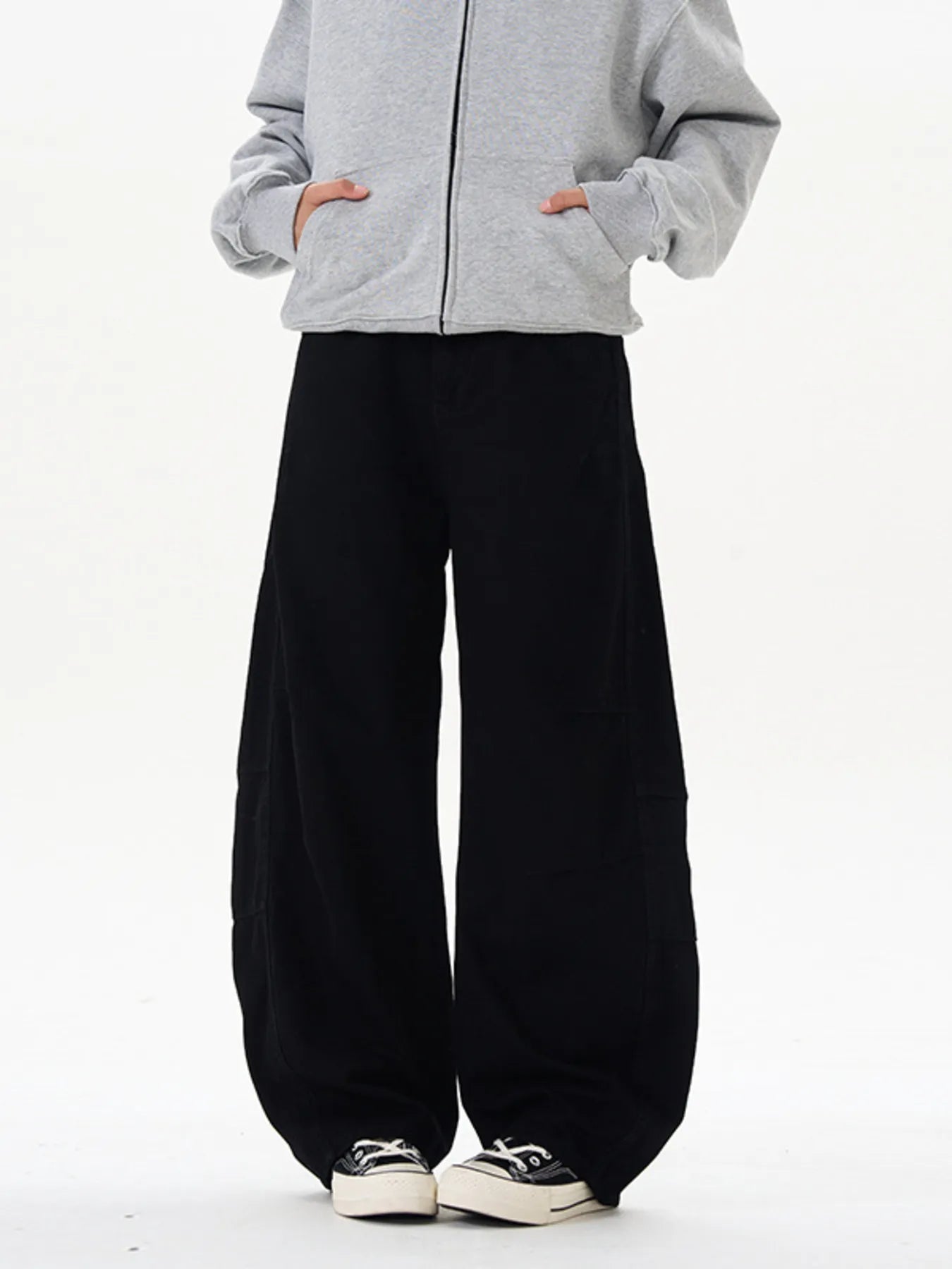 Men's Washed Wide Leg Curved Cargo Jeans | Tampa Bay Discounts