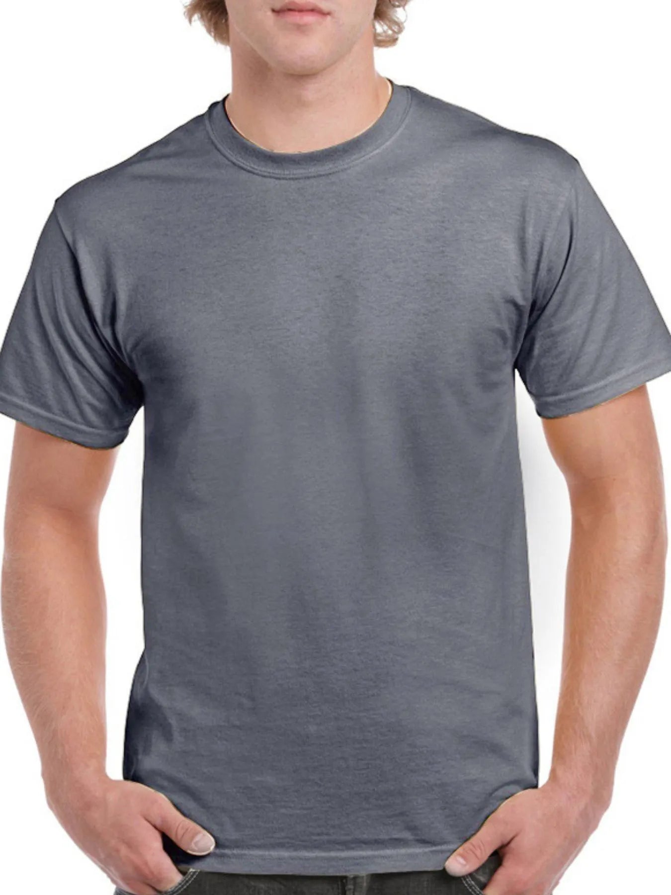 Men‘s Classic Crew Neck Cotton T-Shirt | Tampa Bay Discounts
