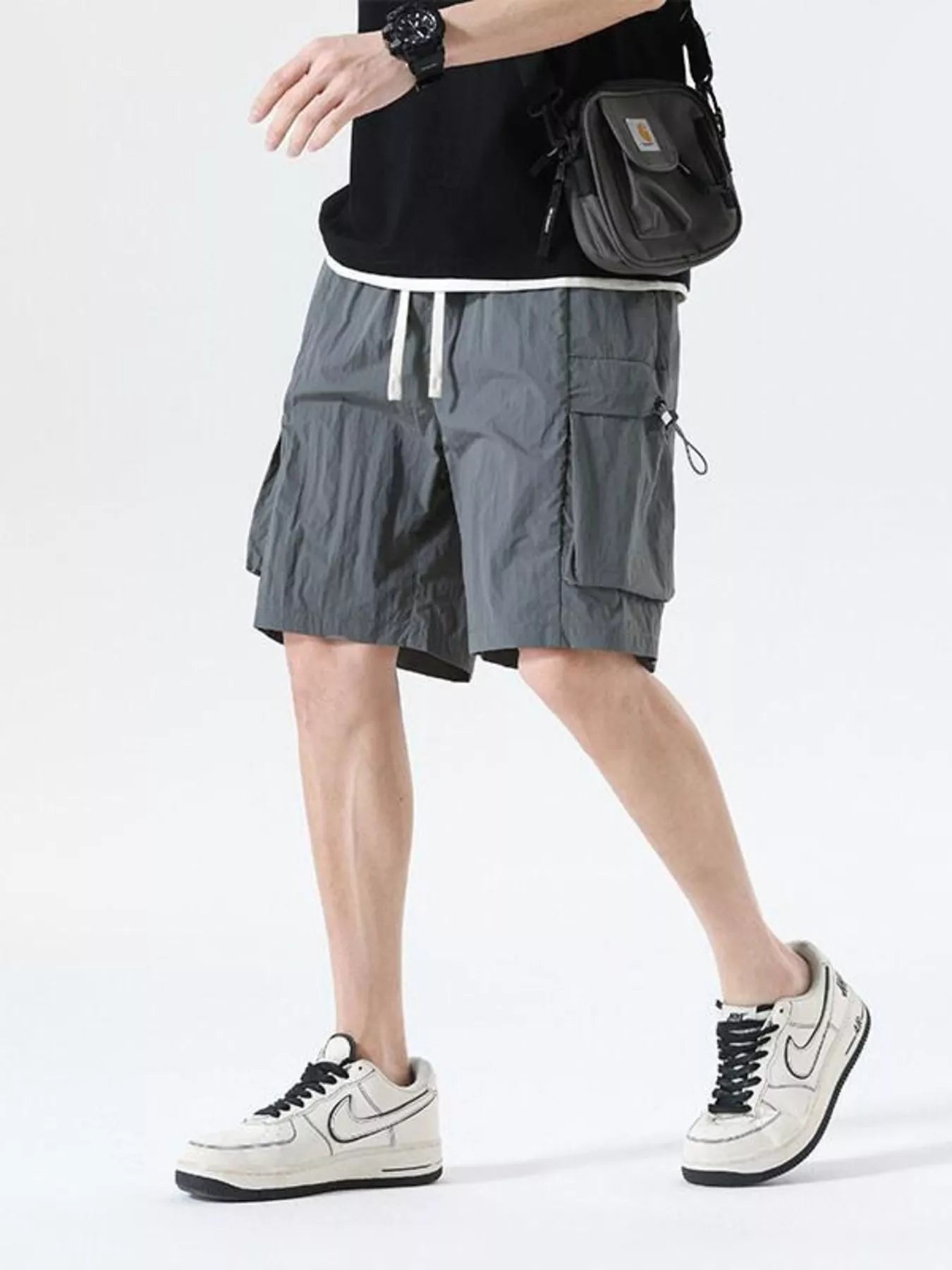 Men's Drawstring Cargo Shorts | Tampa Bay Discounts